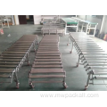 Stainless steel Motorized Flexible Extendable Roller Conveyor for industry